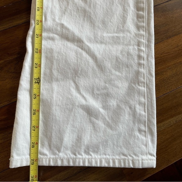 NILI LOTAN Juliet Cream wash button fly jeans - Picture 12 of 12